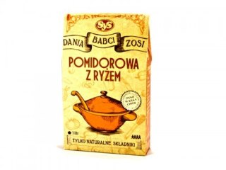 ZUPA POMIDOROWA Z RYŻEM 95G SYS