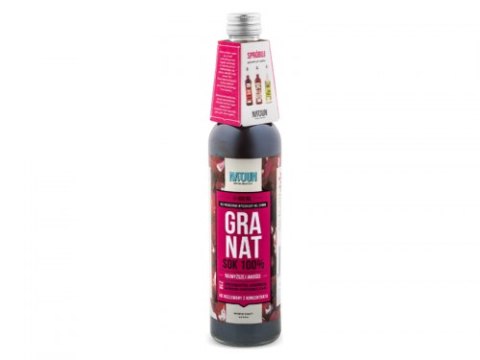 GRANAT SOK 100% Z OWOCU GRANATU 400ml NATJUN