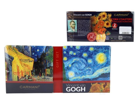 Kpl. 2 podkładek korkowych - V. van Gogh CARMANI