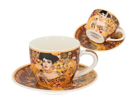 Filiżanka espresso ze spodkiem - G. Klimt, Adela (CARMANI)