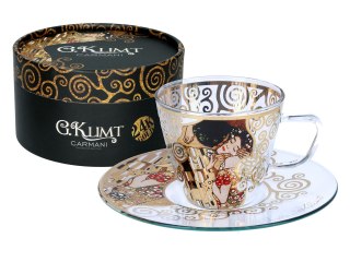 Filiżanka espresso - G. Klimt. Pocałunek (CARMANI)