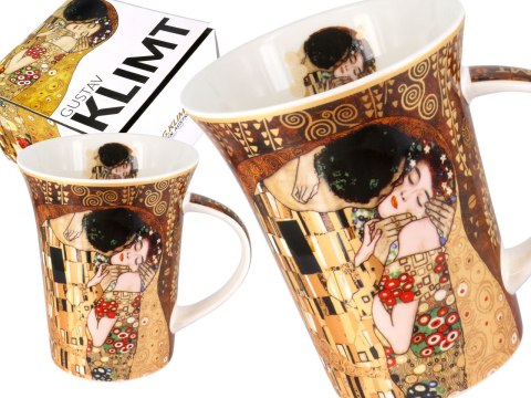 Kubek - G. Klimt, Pocałunek (CARMANI)