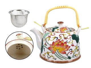 Czajnik ceramiczny z zaparzaczem