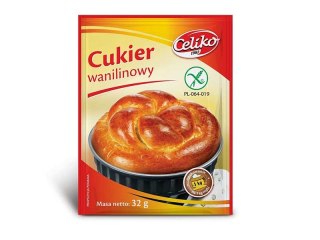 CUKIER WANILINOWY BEZGLUTENOWY 32 g - CELIKO