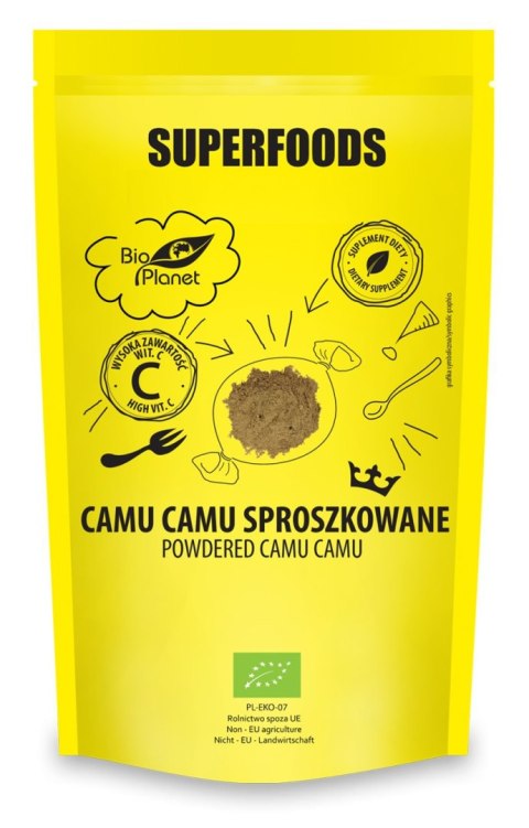 CAMU CAMU SPROSZKOWANE BIO 150 g - BIO PLANET CAMU CAMU SPROSZKOWANE BIO 150 g - BIO PLANET