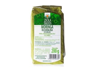 LIŚĆ MORINGA MIELONY 200g NATURA WITA