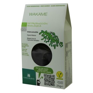 ALGI MORSKIE SUSZONE - WAKAME BIO 25 g - PORTO MUINOS