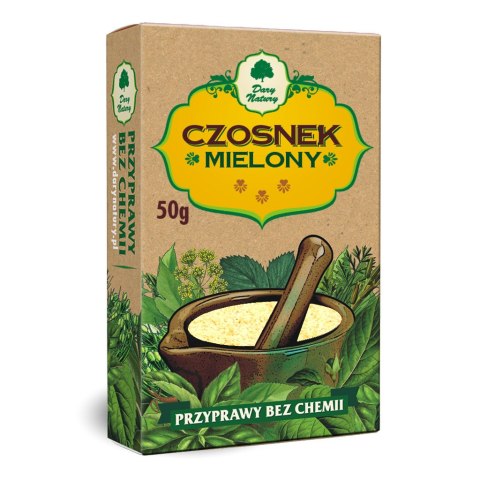 CZOSNEK MIELONY 50 g - DARY NATURY