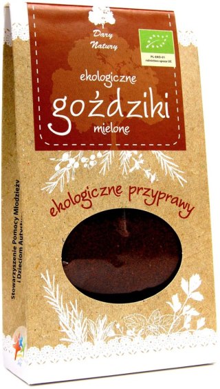 GOŹDZIKI MIELONE BIO 30 g - DARY NATURY