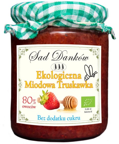 MIODOWA TRUSKAWKA BIO 260 g - SAD DANKÓW