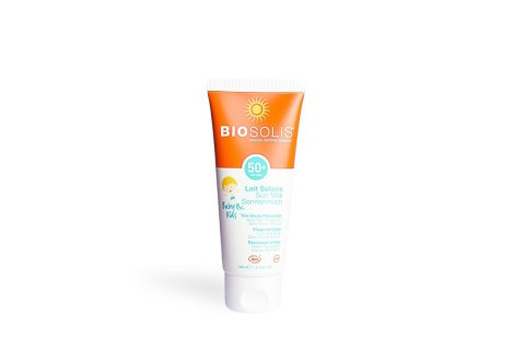 MLECZKO PRZECIWSŁONECZNE DLA DZIECI SPF 50+ ECO 100 ml - BIOSOLIS (PRODUKT SEZONOWY)