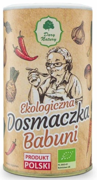 PRZYPRAWA UNIWERSALNA "DOSMACZKA BABUNI" BIO 250 g - DARY NATURY