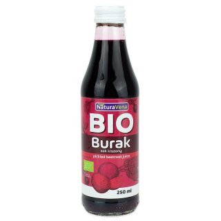 SOK Z BURAKÓW KISZONYCH BIO 250 ml - NATURAVENA