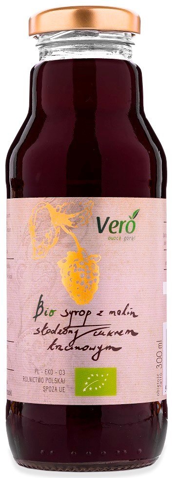 SYROP MALINOWY BIO 300 ml - VERO