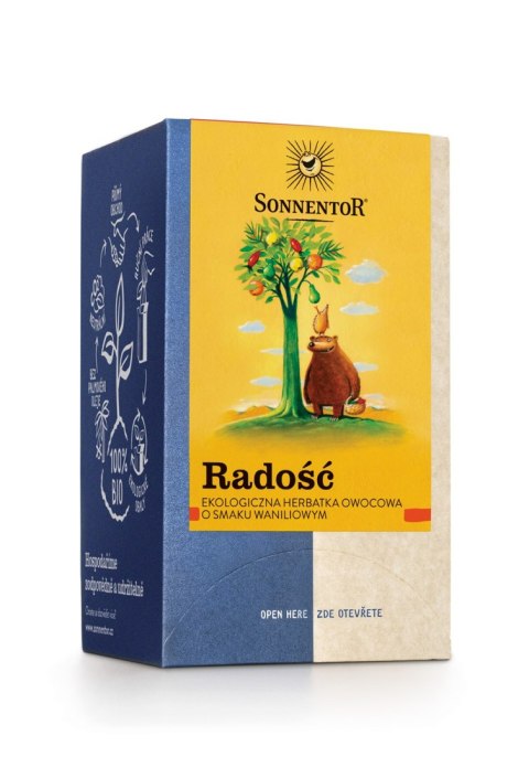 HERBATKA OWOCOWA RADOŚĆ (GOOD MOOD) BIO (18 x 2,5 g) 45 g - SONNENTOR