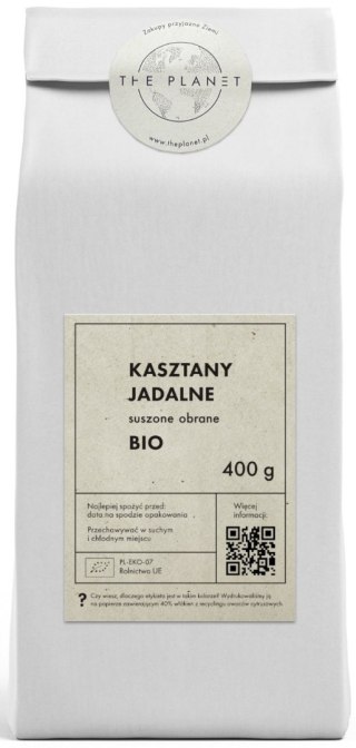 KASZTANY JADALNE SUSZONE BIO 400 g - THE PLANET