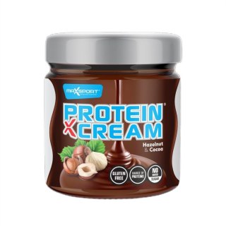 KREM PROTEINOWY ORZECHY LASKOWE & KAKAO BEZ DODATKU CUKRU BEZGLUTENOWY 200 g - MAXSPORT