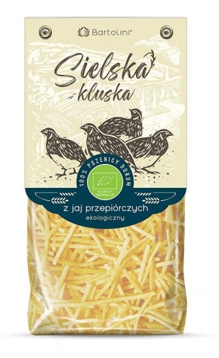 MAKARON (Z JAJ PRZEPIÓRCZYCH) KRAJANKA BIO 250 g - BARTOLINI (SIELSKA KLUSKA)