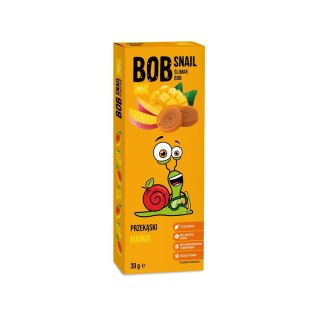 PRZEKĄSKA ROLL MANGO BEZ DODATKU CUKRU BEZGLUTENOWA 30 g - BOB SNAIL