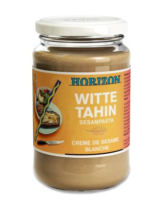 TAHINI BIAŁE (PASTA SEZAMOWA) BIO 350 g - HORIZON