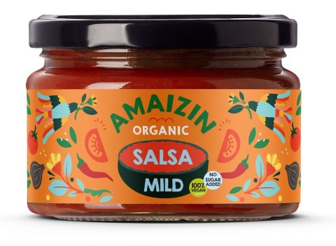 SOS SALSA ŁAGODNY BEZGLUTENOWY BIO 260 g - AMAIZIN