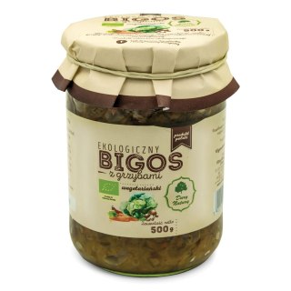 BIGOS WEGAŃSKI Z GRZYBAMI BIO 500 g - DARY NATURY