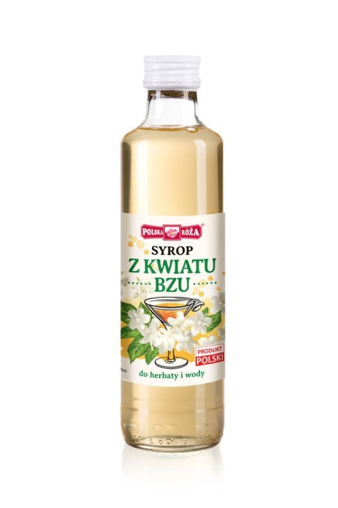 SYROP Z KWIATÓW CZARNEGO BZU 250 ml - POLSKA RÓŻA