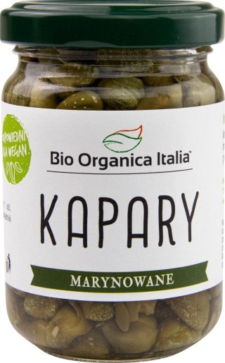 KAPARY MARYNOWANE BIO 140 g (90 g) (SŁOIK) - BIO ORGANICA ITALIA