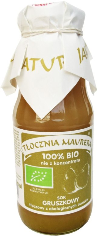 SOK GRUSZKOWY NFC BIO 300 ml - TŁOCZNIA MAURERA