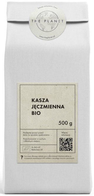 KASZA JĘCZMIENNA BIO 500 g - THE PLANET