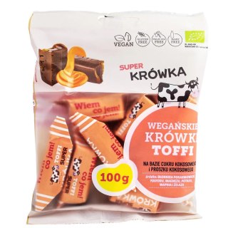 KRÓWKI O SMAKU TOFFI BEZMLECZNE BEZGLUTENOWE BIO 100 g - ME GUSTO (SUPER KRÓWKA)