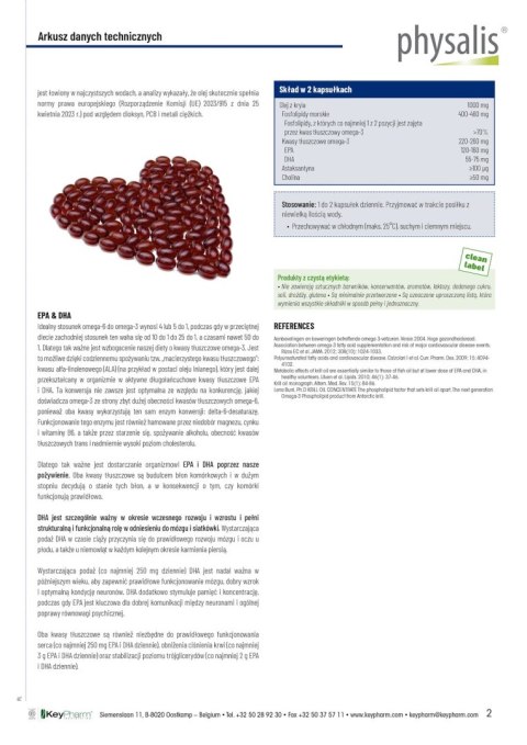 KRYL OMEGA 3 30 KAPSUŁEK - PHYSALIS