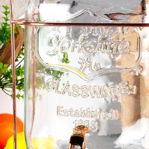 SŁÓJ SZKLANY 4,2l DO NAPOJÓW Z KRANIKIEM I STOJAKIEM 139602 SŁÓJ SZKLANY 4,2l DO NAPOJÓW Z KRANIKIEM I STOJAKIEM 139602