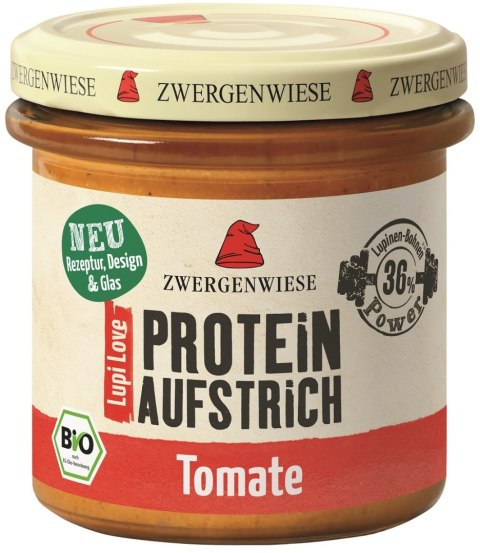 PASTA PROTEINOWA Z POMIDORAMI BEZGLUTENOWA BIO 135 g - ZWERGENWIESE