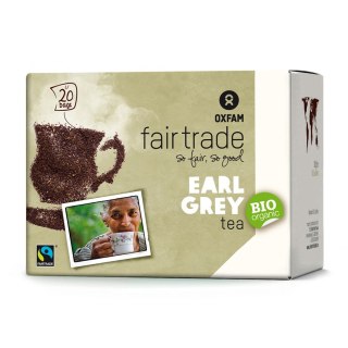 HERBATA CZARNA EARL GREY FAIR TRADE BIO (20 x 1,8 g) 36 g - OXFAM