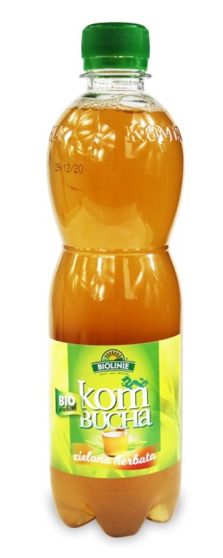 KOMBUCHA HERBATA ZIELONA BIO 500 ml - BIO LINIE