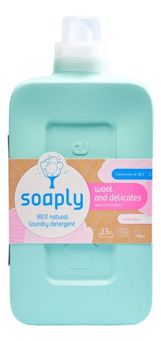 PŁYN DO PRANIA WEŁNIANYCH I JEDWABNYCH TKANIN LOTOS ECO 1 L (23 PRANIA) - SOAPLY