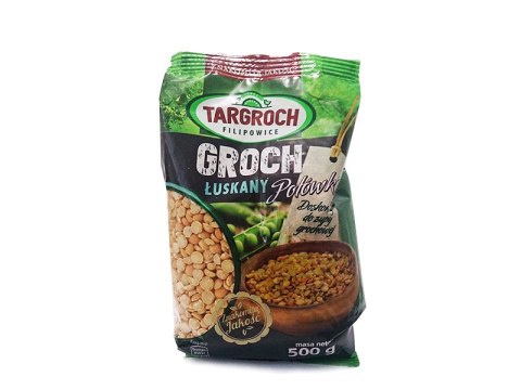 GROCH ŁUSKANY POŁÓWKI 500G TARGROCH