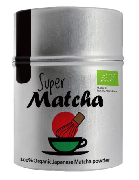 HERBATA ZIELONA MATCHA JAPOŃSKA BIO 40 g - DIET-FOOD