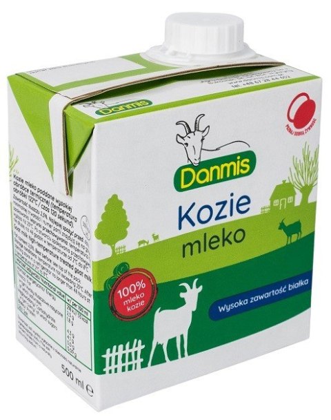 KOZIE MLEKO UHT (2,5 % TŁUSZCZU) 500 ml - DANMIS