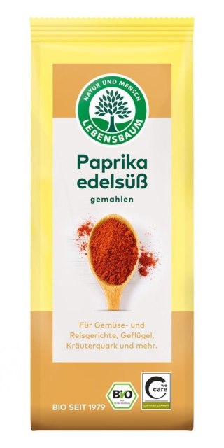 PAPRYKA SŁODKA MIELONA BIO 50 g - LEBENSBAUM