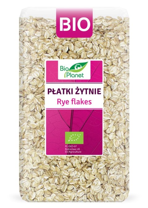 PŁATKI ŻYTNIE BIO 600 g - BIO PLANET