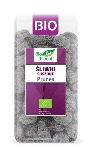 ŚLIWKI KALIFORNIJSKIE SUSZONE BEZGLUTENOWE BIO 400 g - BIO PLANET