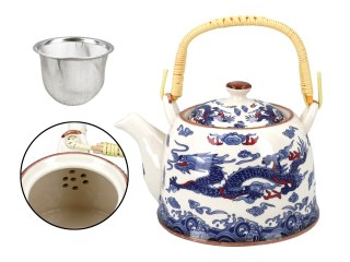 Czajnik ceramiczny z zaparzaczem
