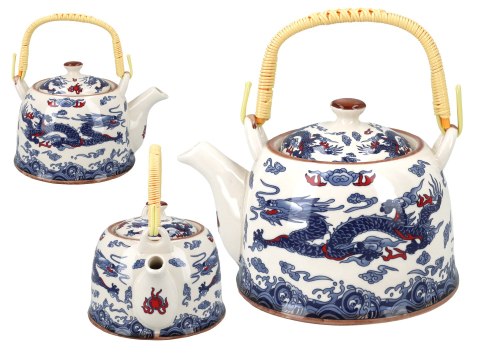 Czajnik ceramiczny z zaparzaczem Czajnik ceramiczny z zaparzaczem