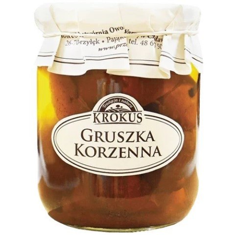 GRUSZKI W ZALEWIE KORZENNEJ 530 g (270 g) - KROKUS