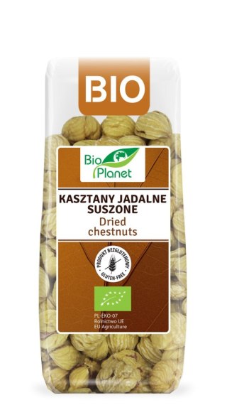 KASZTANY JADALNE SUSZONE BEZGLUTENOWE BIO 200 g - BIO PLANET