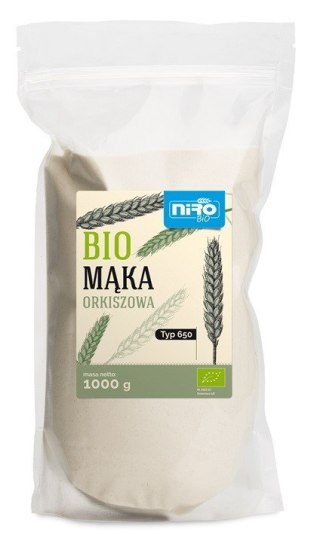 MĄKA ORKISZOWA TYP 650 BIO 1 kg - NIRO