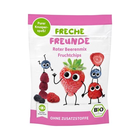 OWOCE JAGODOWE LIOFILIZOWANE DLA DZIECI BEZGLUTENOWE BIO 10 g - FRECHE FREUNDE