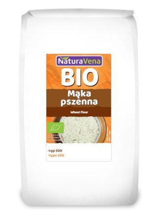 MĄKA PSZENNA JASNA TYP 500 BIO 1 kg - NATURAVENA